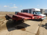 1997 TRAILKING TRAILER  GOOSENECK LOWBOY, TRI AXLE, DRIVE OVER FENDER, SPRI