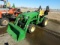 2013 JOHN DEERE 2320 WHEEL TRACTOR 95+ hours  200CX LOADER, BUCKET, HST TRA