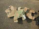 JOHN DEERE (6) TRACTOR WEIGHTS