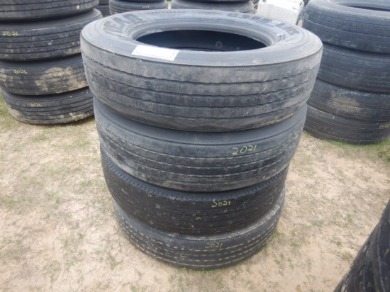 (4) ORIGINAL LO-PRO 24.5 TIRES