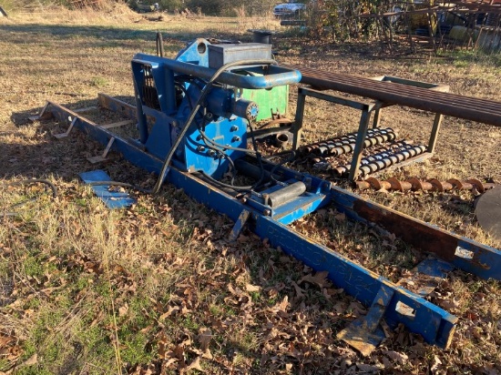 2005 CUSTOM BUILT AUGER DIRECTIONAL DRILL, HOURS NOT AVAILABLE,  WET BORE,
