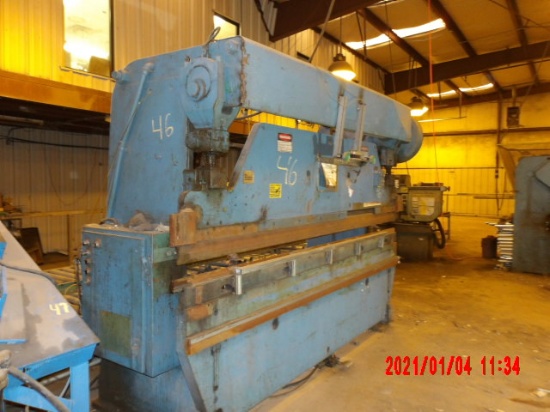 WYSONG 55-8 HYDRAULIC PRESS BRAKE,  10', ***BUYER IS RESPONSIBLE FOR RIGGIN