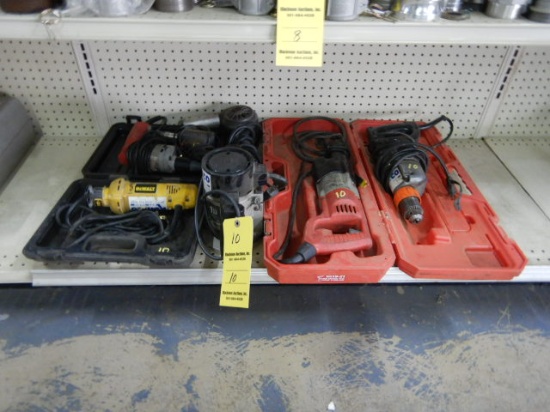 Electric Tools, Dril, Reciprocating Saw, & Miscellaneous