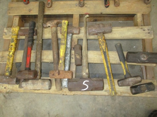 LOT OF SHOP HAMMERS