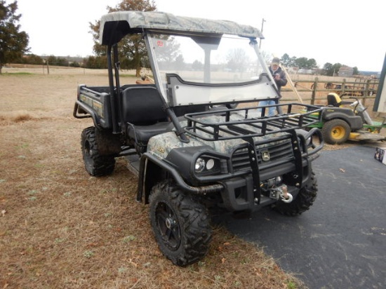 JOHN DEERE 825-I GATOR XUV, 1,872+ mi, 271+ hrs,  4 X 4, SIDE BY SIDE, IRS,