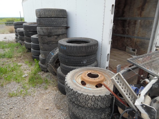 (40) LOT OF ASSORTED TIRE/WHEELS