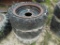 (3) 33 X 12-20 SOLID TIRES/WHEELS