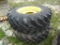(2) 420/85R26 TRACTOR TIRES/WHEELS