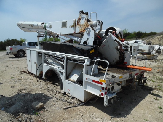ALTEC 16' UTILITY/BUCKET TRUCK BODY W/AA 755 BOOM & OUTRIGGERS (WRECKED)