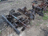 VARIOUS ASSORTED LARGE RAILGEAR & WHEELS