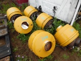 (6) CAT AIR FILTER CANISTERS