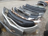 LOT OF ASSORTED PICKUP FRONT BUMPERS