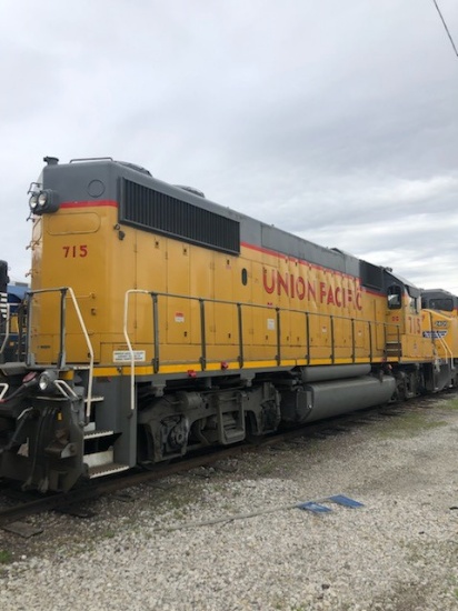 GP38N Locomotive, UP#715 – Buyer is responsible for moving/UPRR will charge