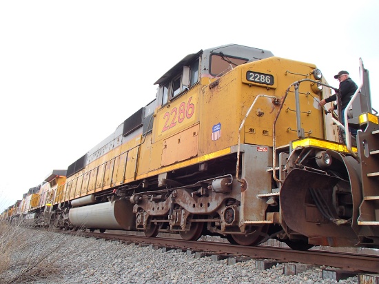 SD60M Locomotive, UP#2286 – Buyer is responsible for moving/UPRR will charg