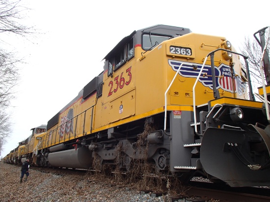 SD60M Locomotive, UP#2363 – Buyer is responsible for moving/UPRR will charg