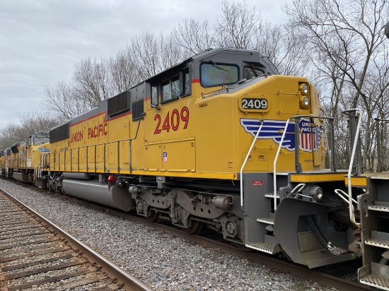 SD60M Locomotive, UP#2409 – Buyer is responsible for moving/UPRR will charg