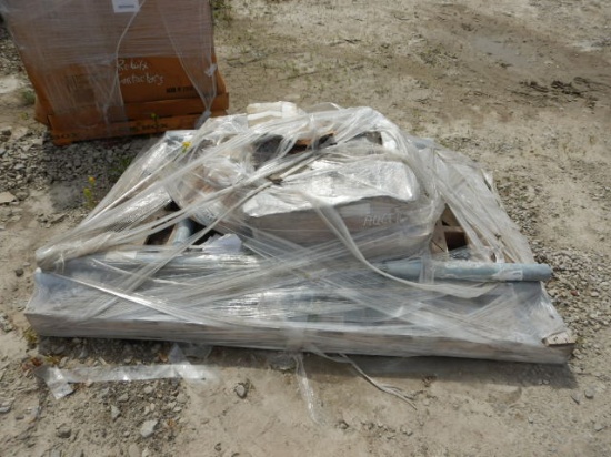 PALLET WITH ANTENNA KIT,  FOR SD70, GALVANIZED