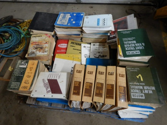 PALLET OF MANUALS