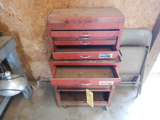 WESTERN AUTO ROLLING TOOLBOX