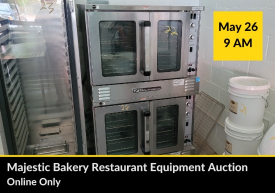 MAJESTIC BAKERY RESTAURANT EQUIPMENT AUCTION