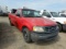 2001 FORD F150 PICKUP, 63,700+ MI,  V8 GAS, AUTOMATIC, PS, AC, (SELLER SATE