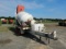 CONCRETE BATCH TRAILER,  2-YD, TANDEM AXLE, GAS PONY MOTOR, WASH TANK, PINT