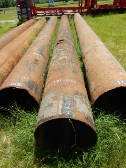 (1) STEEL PIPE,  22" X 29' APPROX.