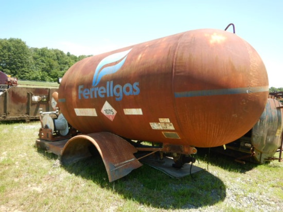 PROPANE TANK BED,  2500 GALLON,(HOLDS PRESSURE)