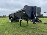 2015 CPS END DUMP TRAILER,  40', TANDEM AXLE, CENTER POINT SUSPENSION, HYDR