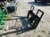 SET OF FORK LIFT FORKS  FOR SKID STEER