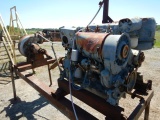 NATURAL GAS POWERED UNIT,  3 CYLINDER DUETZ MOTOR, (MOTOR IS FOR PARTS BUT