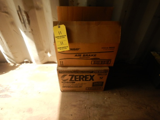 BOX OX ENGINE ANTIFREEZE AND BOX OF AIR BRAKE ANTIFREEZE