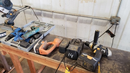 BATTERY OPERATED TOOLS  & MISCELLANEOUS
