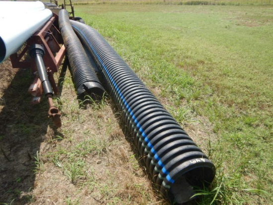 (2) PLASTIC CULVERTS,  15" X 28' AND 12" X 20'