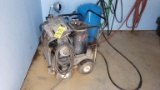 MTM 2003 HOT WATER PRESSURE WASHER,  120 VOLT ELECTRIC, DIESEL BURNER