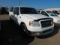 2005 FORD F150 PICKUP, 192,470  EXTENDED CAB, 5.4 V8 GAS, AUTOMATIC, PS, AC