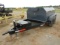 FUEL TANK TRAILER,  750-GALLON, TANDEM AXLE, SINGLE TIRE, TOOLBOX S# N/A, N