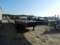 2005 TRAILEZE HYDRAULIC FOLDING TAIL EQUIPMENT TRAILER,  10' TOP DECK, 38'