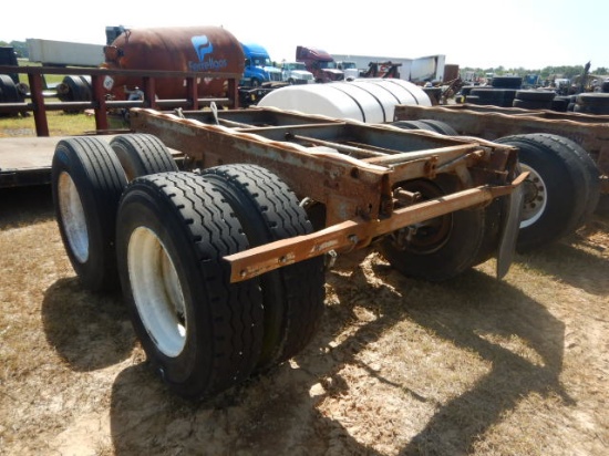 TRAILER CUTOFF SLIDER,  295/75R22.5 ON HUB PILOTS, SPRING RIDE,