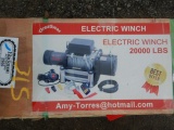 WINCH,  ELECTRIC, 2,000-LB, WITH CONTROL