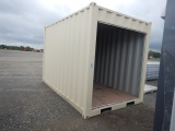 CONTAINER,  12', WITH ROLL UP DOOR