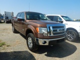 2011 FORD F150 PICKUP TRUCK, 137,105 miles,  ECO BOOST V6 GAS, AUTOMATIC, 4