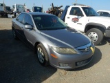 2007 MAZDA 6 FOUR DOOR CAR, 208,869 miles,  4 CLYINDER GAS, AUTO, PS, AC, S