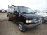 1999 FORD WORK VAN, 267,317 miles  V8 GAS, AUTOMATIC, PS, AC, REAR SWING DO