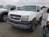 2003 CHEVROLET 2500 HD TRUCK,  EXTENDED CAB, V8 GAS, AUTOMATIC, PS, AC S# 1