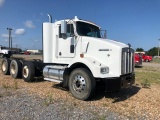 2006 KENWORTH T800 CAB & CHASSIS,  TRI-AXLE, CUMMINS ISM DIESEL, 209,115 MI