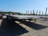 1999 BENSON FLATBED TRAILER,  ALUMINUM, 48' X 96