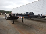 2011 DRAGON 262 40' ROLL OFF CONATINER TRAILER,  TANDEM AXLE, AIR RIDE, 11R