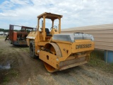 DRESSER VOSA66A SMOOTH DRUM COMPACTOR, 3,046+ hrs,  ARTICULATED, OPEN ROPS,
