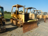 JOHN DEERE 450G DOZER,  JOHN DEERE DIESEL, OROPS,  8' 6-WAY BLADE, 16